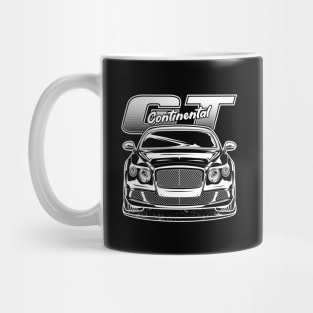 Continental GT - White Print Mug